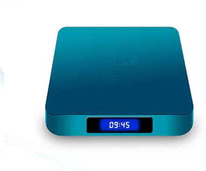 SOUDAMINI SCISHION AI ONE Android 8.1 TV Box - GLACIAL BLUE ICE Rockchip 3328 2GB RAM + 16GB ROM Android 8.1 2.4G WiFi USB3.0 BT4.0 Voice Control Media Streaming Device