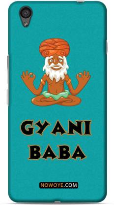 Now Oye Back Cover for Now Oye One Plus X - Gyani Baba Mobile Cover