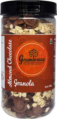 Graminway ALMOND CHOCOLATE GRANOLA Plastic Bottle