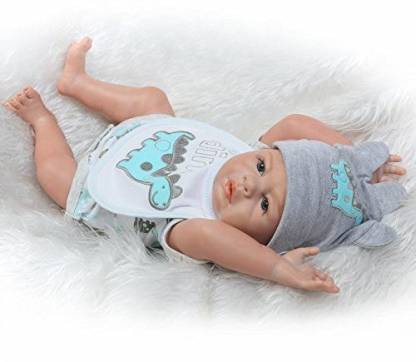 20''Lifelike Reborn Baby Girl Doll Full Body Vinyl Silicone Newborn Toy Gift New