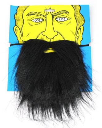 djp Full Beard Fake Moustache