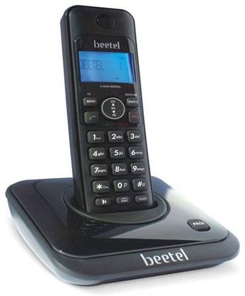 Beetel X63 CORDLESS Corded & Cordless Landline Phone with Answering Machine