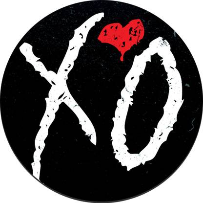 CRAZYINK MPADROUND-XO Non Slip Base Mousepad