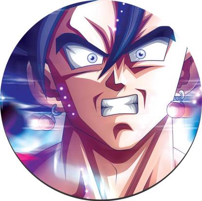 CRAZYINK MPADROUND-Manga Boy Non Slip Base Dual Sided Mousepad