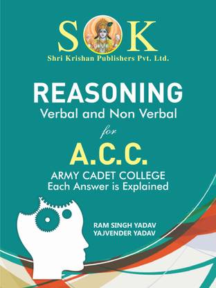Reasoning Verbal & Non Verbal For Indian Army Cadet College ACC Entrance Exam