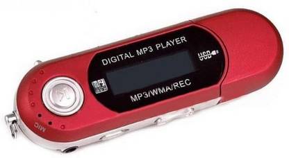 Deep-Tech Deep-Tech-Red Audio Player 8 GB MP3 Player