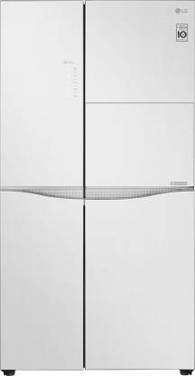 LG 675 L Frost Free Side by Side Refrigerator  with with Door Cooling and Smart ThinQ(WiFi Enabled)