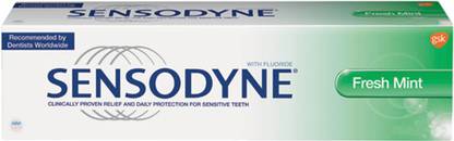 SENSODYNE Fresh Mint , for daily sensitivity protection Toothpaste