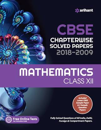 Cbse Chapterwise Solved Paper Mathematics Class 12th