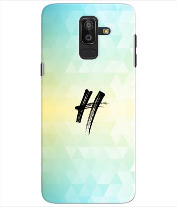 pinaaki Back Cover for Samsung Galaxy J8 - Alphabet H