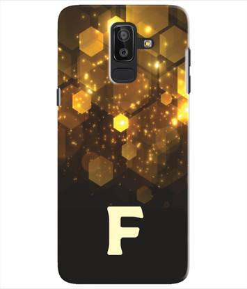 pinaaki Back Cover for Samsung Galaxy J8 - Alphabet F