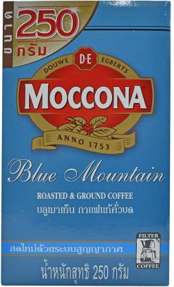 Moccona Blue Mountain Roasted & Ground Coffee - 250g Roast & Ground Coffee