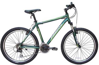 FIREFOX Bicycle 26 (Model - Sniper-V, 24S), GRN/BLK 19.5 26 T (inch) Mountain Cycle