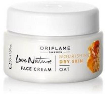Oriflame Sweden Love Nature Nourishing Face Cream For Dry Skin Oat