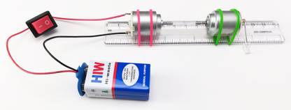 Kit4Curious Free energy Motor-Generator Set Complete kit with instruction manual