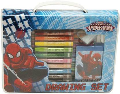 MARVEL Spiderman Drawing Set
