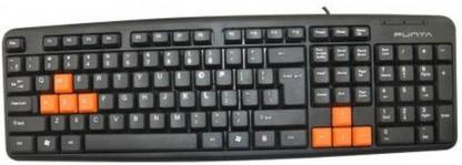 Punta KB 32 Wired USB Standard Multi-device Keyboard Compatible with Desktop, Laptop, Mac