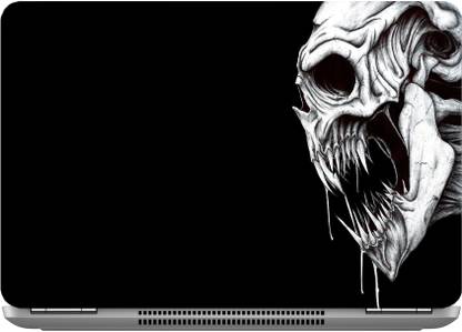 imbue Wille G Skull by lauraspiters Digital quality vinyl Laptop Decal 15.6