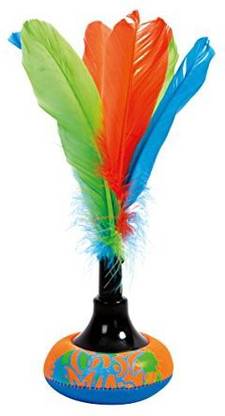 Generic SCYD5|#Schildkr�t Funsports Neoprene Peteca Hand Shuttlecock Indiaca���Multicoloured.