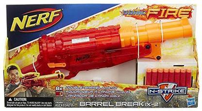Hasbro Nerf N Strike Sonic Fire Barrel Break Ix-2 - Red