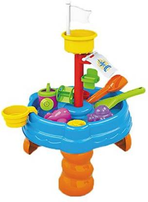 Generic MTS 10 Pcs Sand and Water Table Garden Sandpit Toy Watering Can Figures Play Set