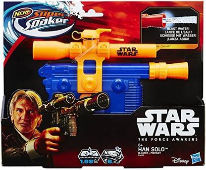 Hasbro Nerf Super Soaker Star Wars E7 Han Solo Blaster