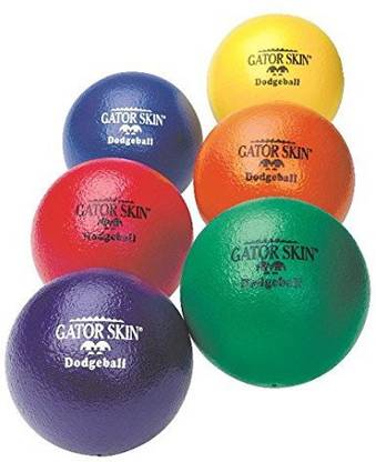 S&S Worldwide Gator Skin 6" Dodgeballs - Set of 6