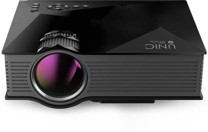 RODEX UC46 Portable 1080P 800x480 Resolution WiFi LED (1200 lm / Wireless / Remote Controller) Portable Projector