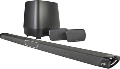 Polk Audio Magnify Max SR Soundbar With Wireless Subwoofer & Wireless Surround Speaker, Output Power Watts- 400 W Bluetooth Soundbar