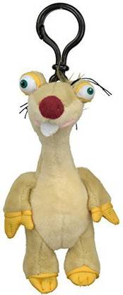 United Labels Ice Age 5 Collision Course 5" Sid Plush Keyring - Keychain  - 1.18 inch