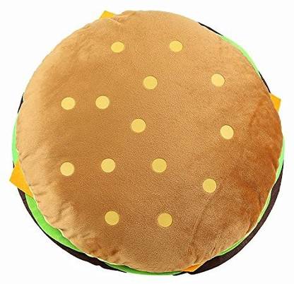 Generic Tplay Cheeseburger Pillow Fluffy Stuffed Hamburger Soft Burger Food Plush Toy Gift For Kids Halloween Costume 16"  - 3.1 inch