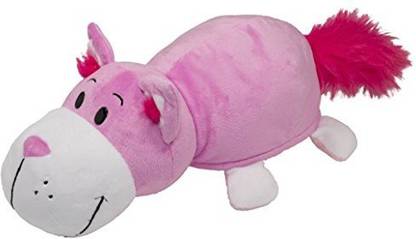 Generic Vivid Imaginations Flip A Zoo 2-In-1 Cat/Mouse Soft Toy (Pink)  - 7.52 inch