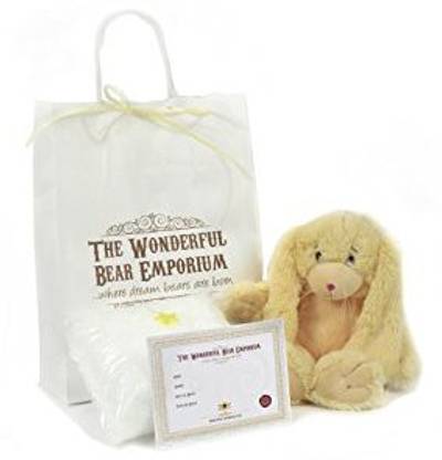 Generic The Wonderful Bear Emporium Bunny Rabbit Plush Soft Toy By (Create Your Own Teddy Kit 8 Inch, Cream)  - 2 inch