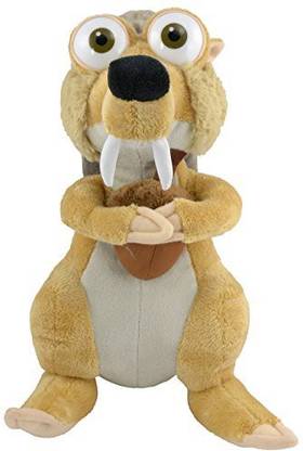 ICE AGE 5 Collision Course 8" Scrat Plush  - 4.09 inch