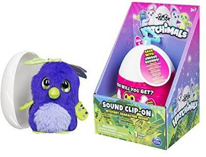 Generic Hatchimals Minis Mystery Minis Sound Clip-On Colleggtibles | Hatchimal Egg - Each Inside Making Unique Sounds Collect One Of Them ! Perfect Gift For Your Child  - 3.54 inch