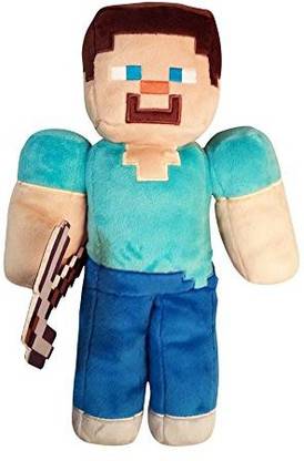 Generic JINX Minecraft 12-Inch "Steve" Plush Toy  - 4.72 inch