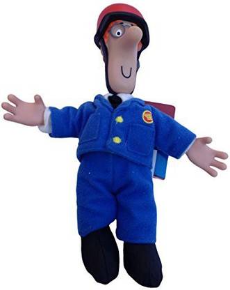 Character Postman Pat Sds 8 Inch Collectable Plush - Pilot Figure Official Merchandise  - 2.13 inch
