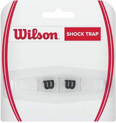 WILSON Shock Trap Tennis Vibration Dampener, Clear