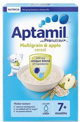 Aptamil Multigrain & Apple Cereal 200g Cereal