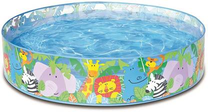 Navkar Snapset Pool For Kids - 5 Feet Inflatable Swimming Pool