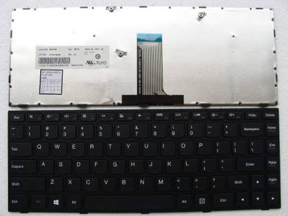Lapstar Laptop Keyboard for Lenovo Flex 2-14, B40 G40-30 G40-45 G40-70 Z40 B40 B40-30 B40-45 B40-70 B40-80 N40-70 N40-30 Series Laptop Keyboard Replacement Key
