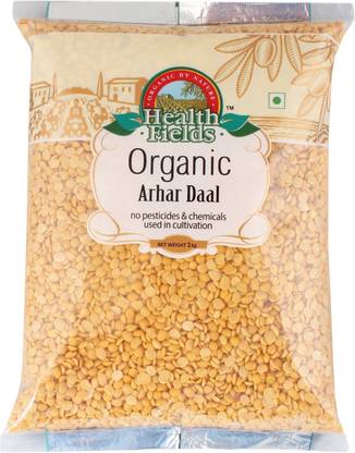 HealthFields Organic Yellow Toor/Arhar Dal (Split)