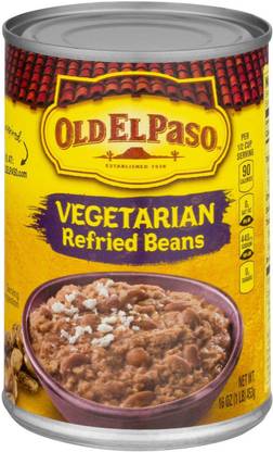 Old ELPaso Vegetarian Refried Beans - 453g(16oz)