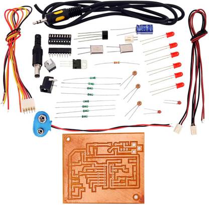 KitsGuru DTMF Receiver IC MT8870 Tester LGKT052 Educational Electronic Hobby Kit