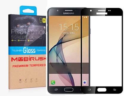 MOBIRUSH Edge To Edge Tempered Glass for Samsung J710, Samsung Galaxy J7 - 6 (New 2016 Edition)