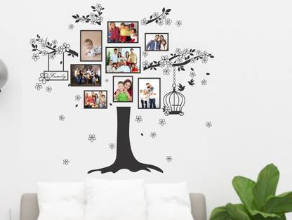 Happy Walls Family photo tree
