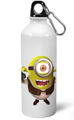 MUGKIN Minion despicable me Official printed Sipper 750ml 16 750 ml बॉटल