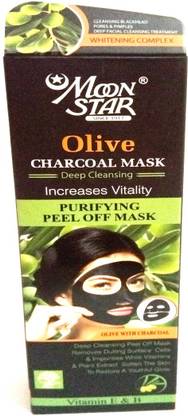 Moonstar OLIVE CHARCOAL MASK