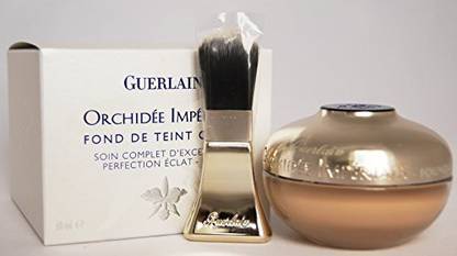 GUERLAIN Orchidee Imperiale Cream Foundation Brightening Perfection Spf25, No. 04 Beige Moyen, 1 Ounce Foundation