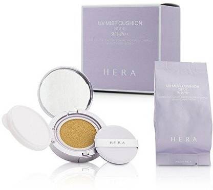 Generic Hera Uv Mist Cushion Nude Mineral Clay Water & Smart Vector Uv Complex Spf34 With Extra Refill - # 23 Beige 2X15G/0.5Oz Foundation